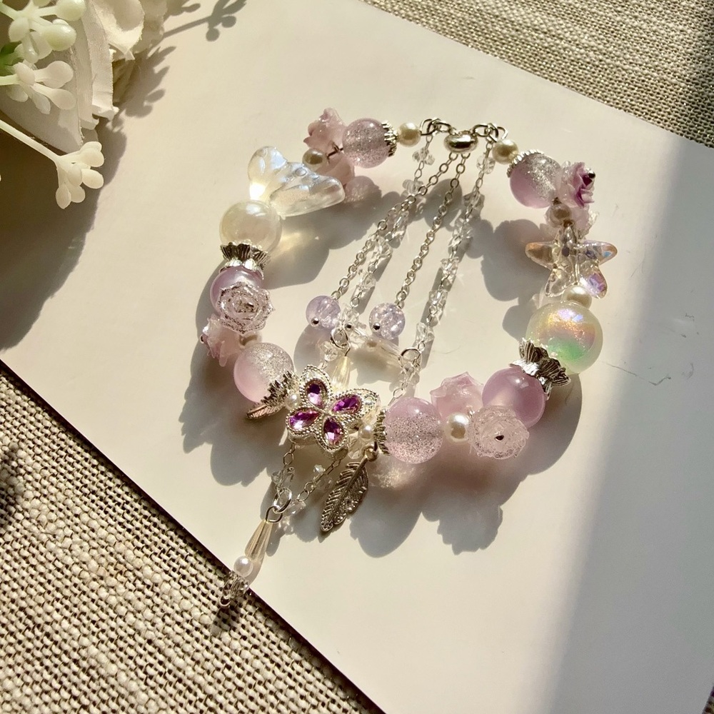 Handmade Mermaid Tails Beads Bracelet